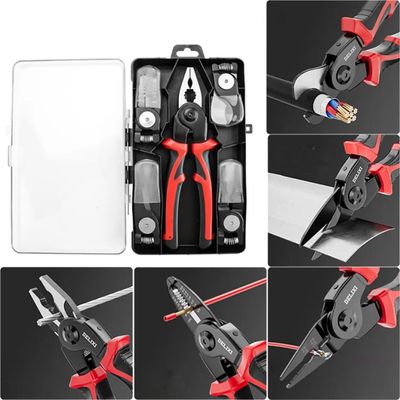 DELIXI ELECTRIC 5-in-1 Multifunctional Pliers Set_img_1
