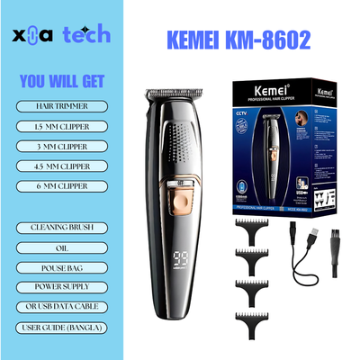 Kemei KM-8602 Professional Hair Trimmer for Men_img_1