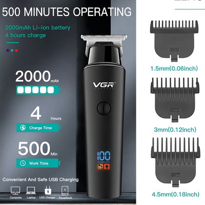 VGR V-937 Professional Hair Trimmer for Men_img_4