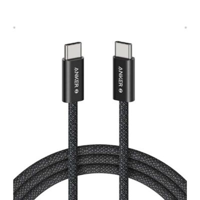 Anker Zolo 240W USB C to USB C Cable for iPhone 16 Series, MacBook & Android Phones – 1.5 Meter, Black Color_img_0