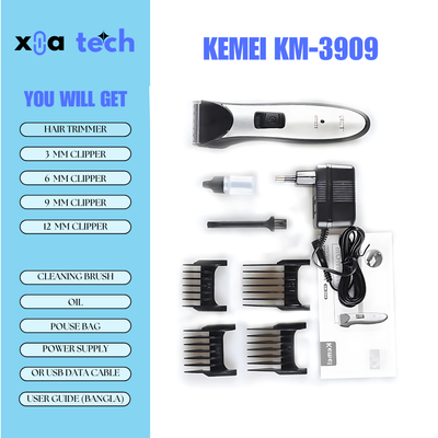 Kemei KM-3909 Professional Hair Trimmer for Men_img_1