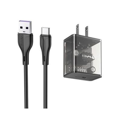 Awei C11T Transparent Adapter with Type-C Cable_img_1