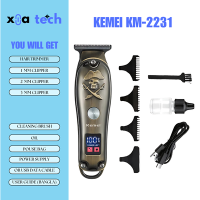 Kemei KM-2231 Professional Hair Trimmer for Men_img_1