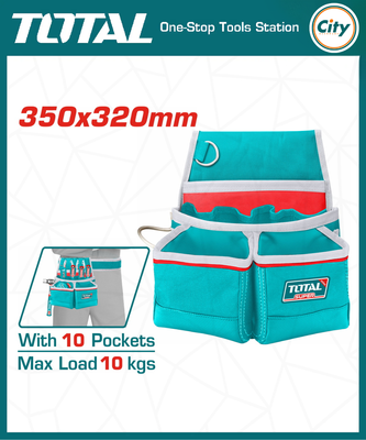 Tools Pouch With 10 Pockets TOTAL TOOLS THT16P30125_img_0