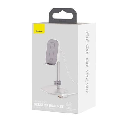 Baseus Literary Youth Wireless Charging Desktop Stand_img_1