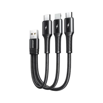 Joyroom 3 in 1 charging cable 0.15m-micro type c lightning (S-01530G9)_img_0