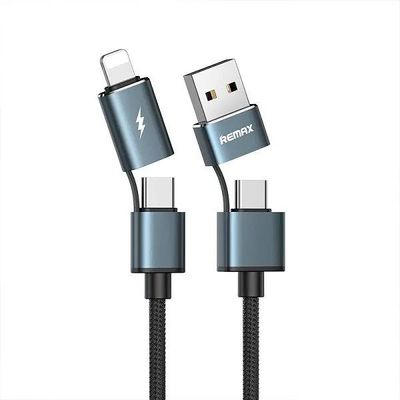 REMAX RC-020T Aurora Series Data Strongly Resistant 4 In 1 Data Cable_img_2