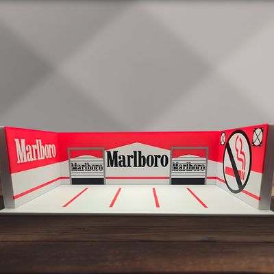 Marlboro Garage Diorama – Model Car Display Scene | IndecorBD_img_3