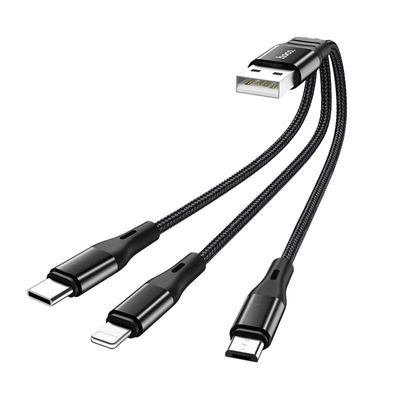 X47 Harbor 3-in-1 charging cable-Black Color_img_0