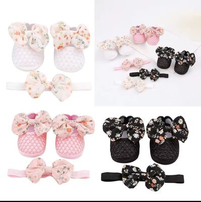 Baby shoe with hair banPrimium quality Made in chaina Total 5 ta color Available_img_0
