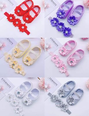 Baby shoe with hair banPrimium quality Made in chaina Total 5 ta color Available_img_1