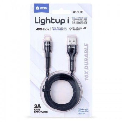 ZOOOK Lightup I Lightning Breathable LED Fast Charging Cable_img_4