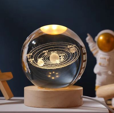 3D Crystal Ball – Solar System (7 Color Base)_img_0