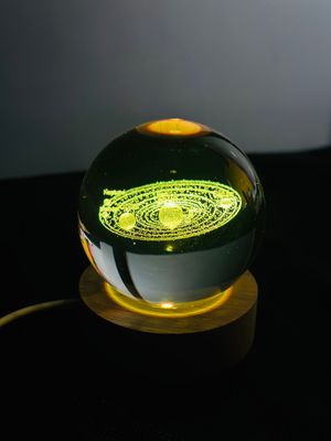 3D Crystal Ball – Solar System (7 Color Base)_img_3