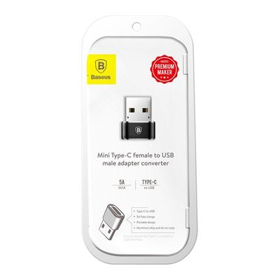 Baseus Mini Type-C Female To USB Male Adapter (CAAOTG-01)_img_1