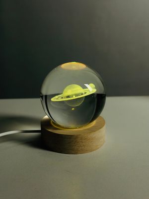 3D Crystal Ball – Saturn (7 Color Base)_img_4