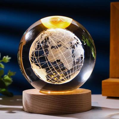 3D Crystal Ball – Globe (1 Color Base)_img_0