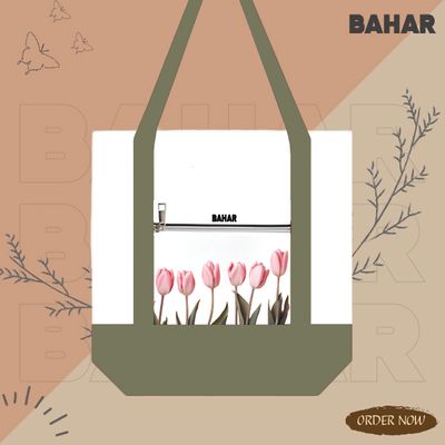 Versatile Large Capacity Tote Bags - Dual-Color Tote Bag_img_1
