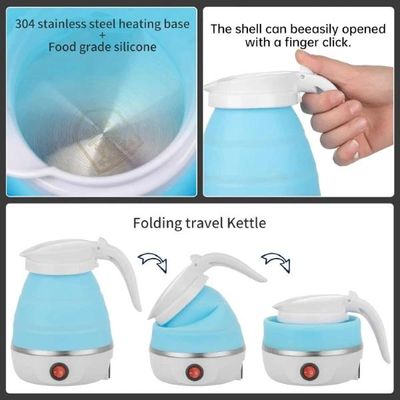 Foldable Travel Electric Kettle-Blue Color_img_2