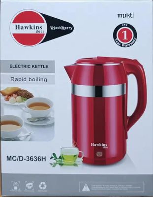Hawkins Star Electric Kettle 2.5L MC/D-3636H(Red Color)_img_0