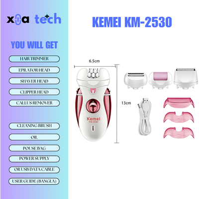 Kemei KM-2530 Professional Hair Trimmer for women_img_1