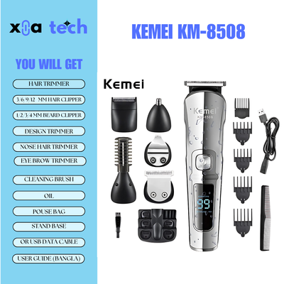 Kemei KM-8508 5 in 1 Professional Trimmer for Men_img_1