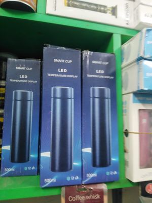SMART Digital LED Thermal Flask with Temperature Indicator Stainless Steel Flask_img_5