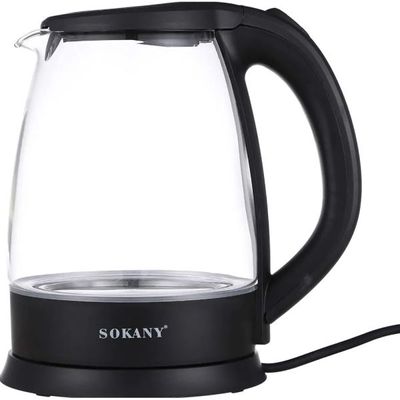 Sokany SK-1097 Glass Electric Kettle 2L 1500W_img_0