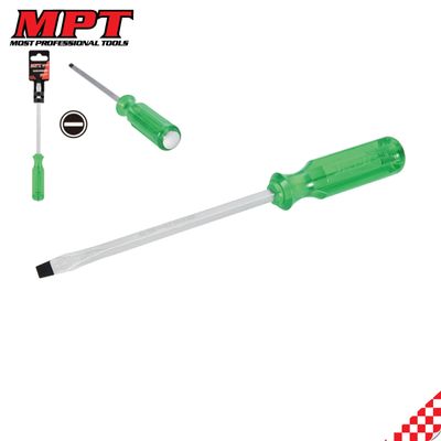 MPT Go Through Slotted Screwdriver, ( MHA01010-6x150 | MHA01010-8x200 ), Cr-V; MHA01010_img_0