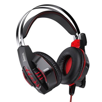Hoco W102 Cool Tour Gaming Headset – Red Color_img_0