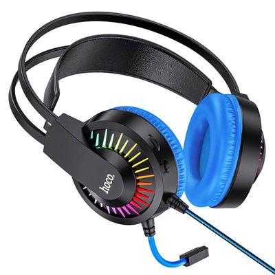 Hoco W105 Gaming Headset – Blue Color_img_0