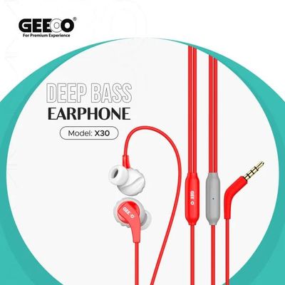 Geeoo X-30 Deep Bass In-Ear Wired Earphone_img_0