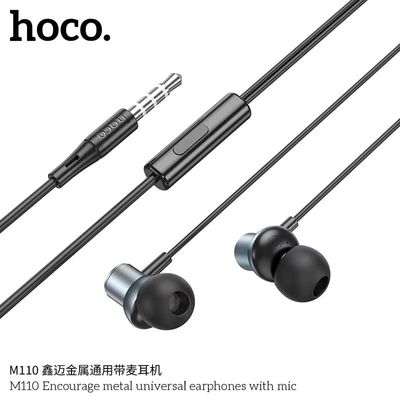 Hoco M110 Wired Earphones with Mic_img_0