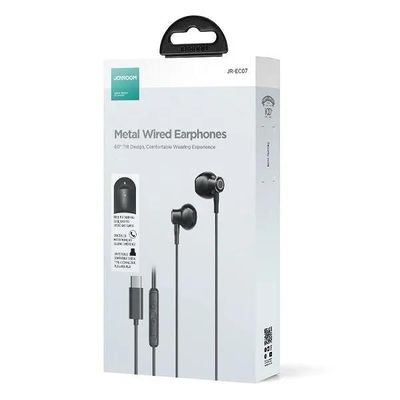 Joyroom JR-EC07 TYPE-C Series Half-In-Ear Wired Earphones_img_1