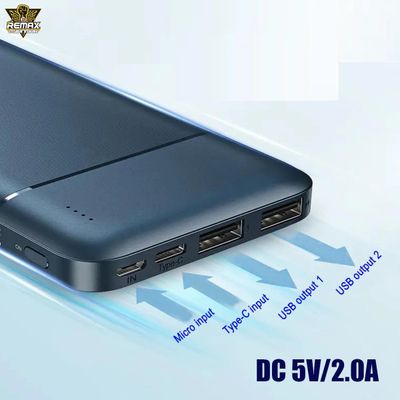 Remax RPP-96 Lango Series Dual USB Ports 10000mAh 2.4 Power Bank_img_2