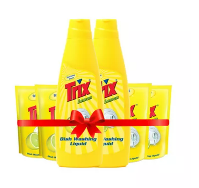 Trix Dishwashing Liquid Super Value Combo Pack 6 pcs_img_0