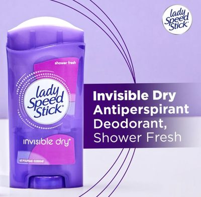 Lady Speed Stick Invisible Dry Deodorant Shower Fresh 39g_img_4