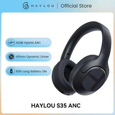 The Haylou S35 ANC headphones – Blue Color_img_0