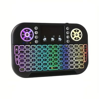 GearUP MK20 2.4GHz + Wireless Dual Mode RGB Backlit Rechargeable Mini Portable Keyboard With Touchpad_img_2