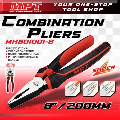 MPT Combination Pliers ( 6" | 7" | 8" ), CRV; MHB01001_img_7