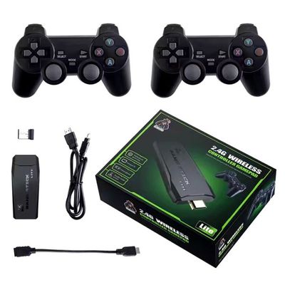 GearUP 64G Built-in 20000 Games Stick 2 Wireless controller gamepad 4K HD Video game Console_img_0