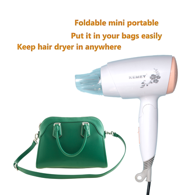 Kemei KM-3365 Silky Shine 1800W Hot And Normal Cool Air Foldable Hair Dryer_img_3