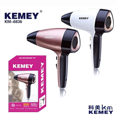 Kemei Km-6836 Cool And Hot Foldable Electric Hair Dryer For Women_img_2
