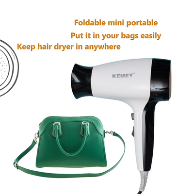 Kemei Km-6836 Cool And Hot Foldable Electric Hair Dryer For Women_img_3