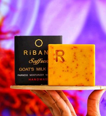 Ribana Saffron Goats Milk Soap_img_1