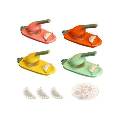 2 in 1 Manual Dumpling Maker – Orange Color_img_1