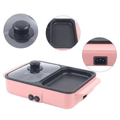 Double Electric Multifunction Hot Plate Pan Cooking Pot_img_2