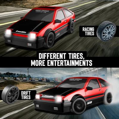 1:24 Toyota AE86 Sprinter Trueno RC Drifting Car_img_1