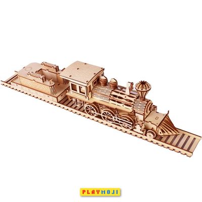 Locomotive - 3D DIY Wooden Puzzle_img_1
