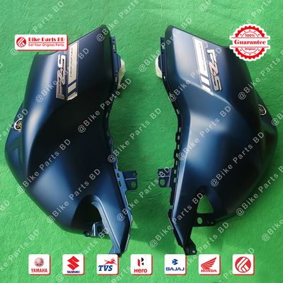 Tanky box (3D-Mat Blue) for Yamaha FZS V3 bike._img_0